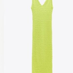 Zara Neon Dress Small